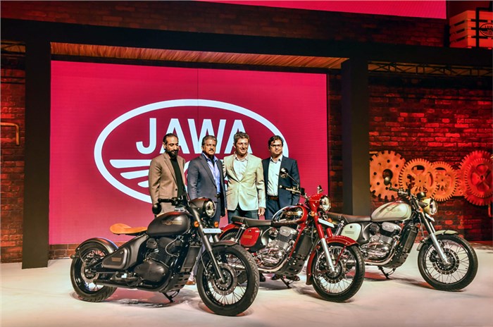 Jawa launches three models, prices start from Rs 1.55 lakh